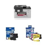 Brother MCF-J5010DW Inkjet Printer + High Yield LC506XL Black & Colors Inks