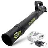 Sun Joe Cordless Jet Blower, Compact Turbine, Battery & Charger, 24V - Portable and Lightweight Battery-Powered Electric Equipment for Yard Care, IONMAX 24V-TB-LTE
