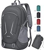MIYCOO Backpack - Ultra Lightweight Packable Backpack for Travel Camping, Hiking Back Pack Waterproof Foldable Daypack for Men Women Grey