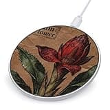 Palm Flower Wireless Charger Magnetic Phone Induction Charger 10w Fast Wireless Charging Station Compatible with iPhone 17 16 15 14 13 12 Pro Max Samsung Galaxy S25 S24 S23
