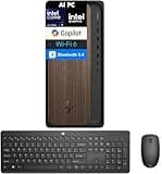 ME2 Customized Desktop, Created Using HP OmniDesk M03 Premium Business AI PC (Intel Ultra 7-265 (>i9-14900), 32GB/64GB DDR5, 1TB/2TB PCIe SSD, WiFi 6+BT, HDMI, Win11Pro) w/Wireless Keyboard & Mouse