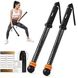 Salario Portable Cordless Battle Ropes – Home Gym Workout Equipment for Intensive Training & Core Strength, Ideal for Home, Office, Travel and Small Spaces(Black)