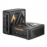Ironwentic AMD Ryzen 7 8845HS Mini PC Compact Gaming Desktop 32GB DDR5 4800 RAM 1TB NVME SSD