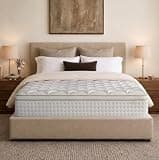 Queen Mattress, 14 Inch Cooling Hybrid, Gel Memory Foam with Pocket Coils, Medium Firm, Motion Isolation, Pressure Relief, CertiPUR-US