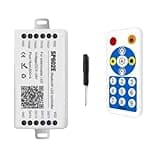LED dimming controller SP601E SP602E LED controller DC5-24V Magic Pixel IC SPI signal dimmer, remote control(SP602E)