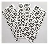10000 Dots 3D Scanning Markers/Dots/Stickers, Reference Point Markers for 3D Scanner for Complex Details