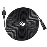 FOMIYES Universal Dc Extension Power Cable 5 Meters, 12v 24v Power Cord for Solar Pump Water Pump Solar Lamp Outdoor Extension Wire (2. 1mm X 5. 5mm)