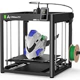 Creality Ender 5 Max 3D Printer 400×400×400mm Large Build Volume, 700mm/s Fast Printing Speed, 64-Point Auto Leveling, All-Metal Frame & Dual Gear Extruder, Multi-Printer Control Over WLAN