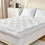 SHOUREN 5 Inch Memory Foam Mattress Topper Full Size, Extra Thick Supportive Pillow Top Mattress Pad, Breathable & Fluffy Soft Bed Topper with Gel Memory Foam, 54"x75"