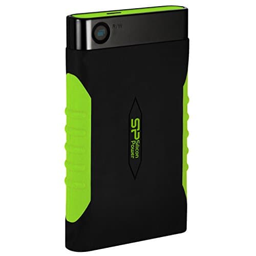 Silicon Power 1TB USB 3.0 Type C Rugged Armor A15 Military-Grade Shockproof 2.5 Inch Portable External Hard Drive for PC and Mac (SP010TBPHDA15S3KAZ)