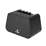 COOLMUSIC Mini Electric Guitar Amp, Rechargeable 10W Guitar Speaker with Dual Sound Modes & Headphone Output
