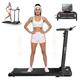 Walking Pad Under Desk Treadmill with Vibration plate85