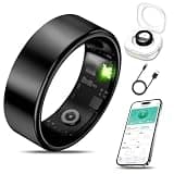 Milavan Smart Health Ring Fitness Tracker for Men Women, Sleep, Stress & Activity Monitoring, IP68 Waterproof, Long Lasting Battery, No Subscription Fees, Black 13