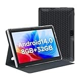 HOTTABLET Tablet 7Inch Android 14.0 with Protective Case, 8GB(3+5GB Expand) RAM+ 32GB ROM, IPS Screen, Dual Camera, Bluetooth 5.0 WiFi Tab (Black)