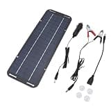 Vistreck 10W Monocrystalline Solar Panel Kit – Portable Charger for Cam, Hiking & Travel with Cables