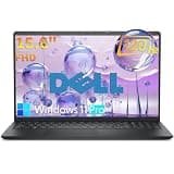 Dell Pro 15 Essential 15.6" FHD 120Hz Laptop, Intel Core 3 100U 6-Core, 32GB DDR5 RAM, 1TB SSD, USB-C, HDMI, SD Card Reader, Wi-Fi 6, Windows 11 Pro, Carbon Black, Business Laptop