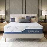 EGOHOME Blue 12 inch King Size Mattress in a Box, Cooling Gel Memory Foam Mattress, Medium