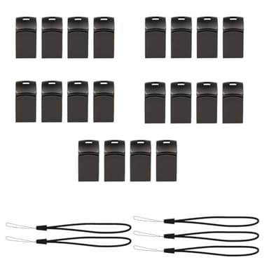 SUNKANGKIE Bulk 50 Pack 64gb Customized Logo Super mini USB Flash Drives Ultra Thumb Drives USB Memory Stick Jump Drive USB Storage (Grey - 50 Pack, 64GB)