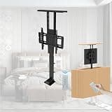 Motorized TV Lift Bracket - Adjustable TV Mount Bracket, TV Motorized Lift for 42-70 Inch TVs, Motorized Tv Mount with Remote Control Can Be Hidden in The Cabinet