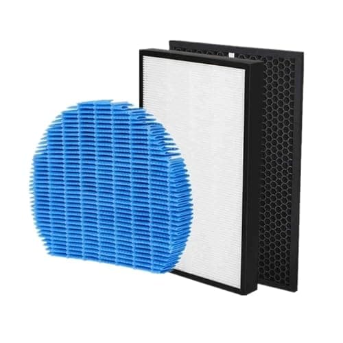 FZ-D40HFE FZ-D40DFE FZ-A60MFE Replacement Air Filter And Humifier Filter, Compatible For Sharp ,KC-D40E KC-G40E KC-D50(B)