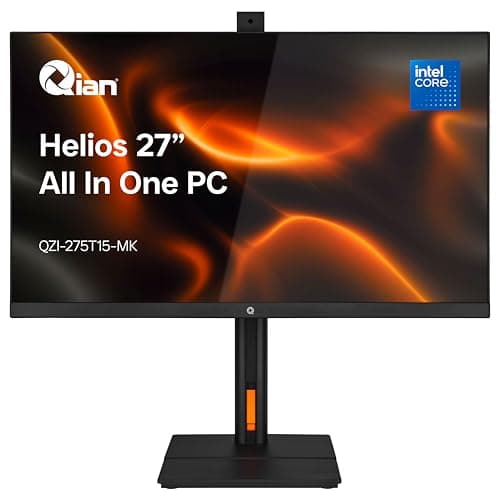 Qian Helios 27 All-in-One, Core i5-1135G7, 16GB DDR4, 512GB NVMe SSD, 27 Inch Full HD, Iris Xe Graphics