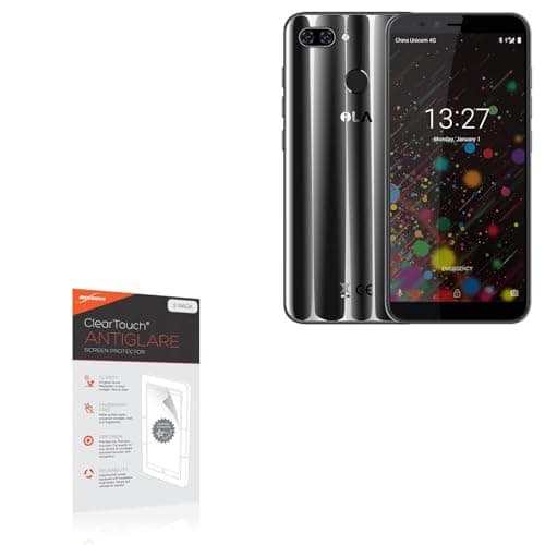 BoxWave Screen Protector Compatible with iLA Silk - ClearTouch Anti-Glare (2-Pack), Anti-Fingerprint Matte Film Skin