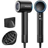 VOLGITA Hair Dryer with Diffuser for Curly Hair, Blow Dryer, 110000 RPM Professional High Speed Ionic Hairdryer for Frizz Control, Ultra-Fast Drying