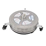 Pssopp 16 Inch Pressure Washer Surface Cleaner, Stainless Steel Housing, Heavy Duty Tool for Driveway and Patio Cleaning, 4000 PSI
