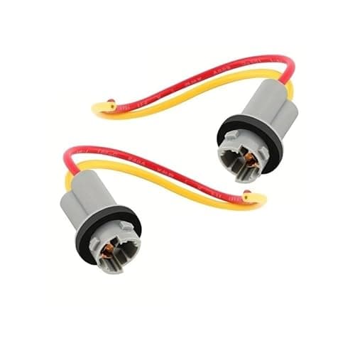 YHKOSXC 2PCS Car Pigtail Wire Female Socket 194 168 T10 Front Rear Turn Signal Light Plug
