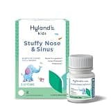 Hyland's Kids Stuffy Nose and Sinus Tablets, Cold Medicine for Children Ages 2 and up, Headache Relief and Nasal Decongestant, Quick Dissolving Tablets, 50 Count