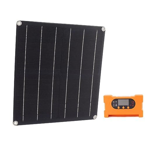 YLHHWVY Solar Panel Set Kit Monocrystalline 10A Monocrystalline 25W for Solar Panels
