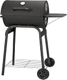 Kendane Barrel Charcoal Grill, Large Charcoal Grills with Side Shelf, Outdoor BBQ Grill,Perfect for Backyard Camping, Patio Parties and Picnics