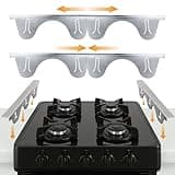 Linda’s Essentials Stainless Steel Stove Gap Covers (2 Pack) Adjustable Length 13.8" to 27.5" Stainless Steel, Steel Adjustable Gap Covers, Counter, Oven & Stove Gap Filler