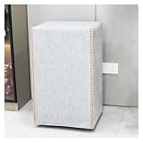 WAHHWF Concealed Safe Disguise Cover, Front Opening Zipper Dustproof Waterproof Protective Cover for Home Gun Safe/Audio Rack/Storage Cabinet(Gray,20x12x24/50x30x60cm)