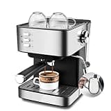 OISNGWNG Coffee Machine Milk Frother Kitchen Appliances Electric Foam Cappuccino Maker