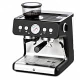 GarveeTech 20 Bar Espresso Machine with Grinder, Built-in Coffee Maker with Milk Frother for Home Office, Black