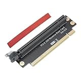Ylwxzenith PCIe 16X 3.0 Graphics Card Test Board, Male to Female Riser Adapter Board for 2U Server, Compatible with 1X 4X 8X 16X Interfaces, Compact PCB Design for Hardware