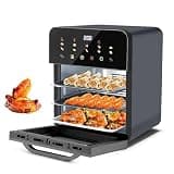 Air Fryer Oven, with Smart Technology/Voice Control,for Air Frying, Steaming, Baking, and Reheating Meals