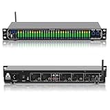 FULODE Home Audio Equalizer, Professional 31-Band Digital Equalizer,Noise Reduction Rack Mount Audio Spectrum Analyzer,Stereo graphic equalizer Real-time frequency level display