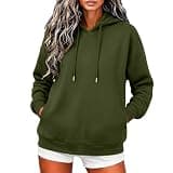 Women's Sweatshirt Long Sleeve Casual Pullover Tops with Pockets
