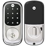Yale Assure Deadbolt Lock with Touchscreen, Satin Nickel Digital Non-Connected Entry Door Lock with Electronic Keypad and Back-Up Key, YRD226NR619