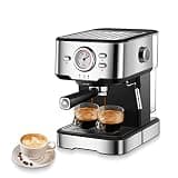 OISNGWNG Coffee Machine Milk Frother Kitchen Appliances Electric Foam Cappuccino Maker