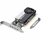 Lenovo NVIDIA T400E Graphic Card - 4 GB GDDR6 - Low-Profile - 7680 x 4320 - PCI Express 3.0 x16 - DisplayPort - 4 x Mini DisplayPort - Mini