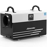 Airecoler 155 Pints Commercial Dehumidifier with Drain Hose for Basement