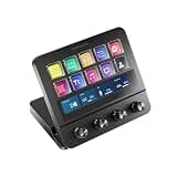 Mars Gaming MSD-Pro, Control Deck, 10 LCD Keys and 4 Customizable Buttons, Animated Extended Touch Screen, Adjustable Base; Control Software, USB Hub with 2 x USB 3.0 + 1 x USB-C, White