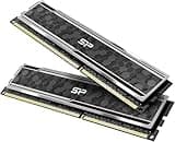 Silicon Power Value Gaming DDR4 RAM 32GB (2x16GB) 3200MHz (PC4 25600) 288-pin CL16 1.35V UDIMM Desktop Memory Module with Heatsink Grey SU032GXLZU320BDAJ7