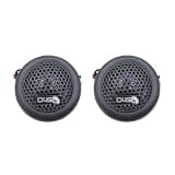 Down4Sound CFXT1 1 Inch Car Audio Tweeters 80W RMS Pair