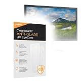 BoxWave Screen Protector Compatible With Dell E2221HN (21.5 in) - ClearTouch Anti-Glare Anti-UV EyeCare (2-Pack), Filters out Harmful Blue Light Reduce Fatigue