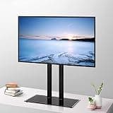 TV Bracket, for 32-65 Inch TVs, Height Adjustable TV Base Replacement with Tempered Glass Base, Max VESA 600x400mm TV Mount TV Stand