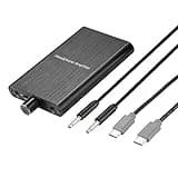 Headphone Amplifier with Bass Boost, Support 3.5mm AUX and Type-C 16-600Ω Headphone -3.5mm Stereo Audio Out, GAIN, Bass for Mac, Phones, iPad, MP3, MP4 and Computers,Xbox one,PS4,PS5 Controller